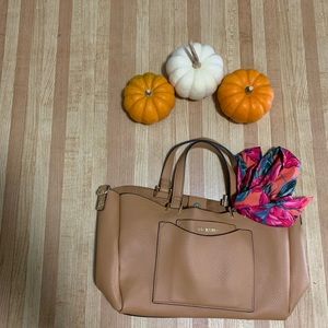 Steve Madden brown top handle bag